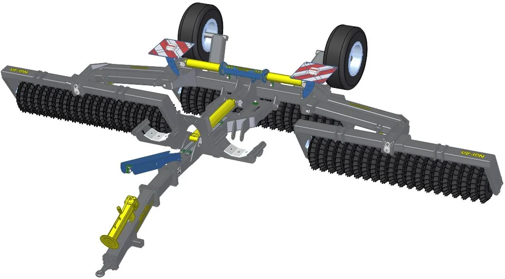 Noran X-PRESS PR Prizmacsúcsos tömörítő hengerek